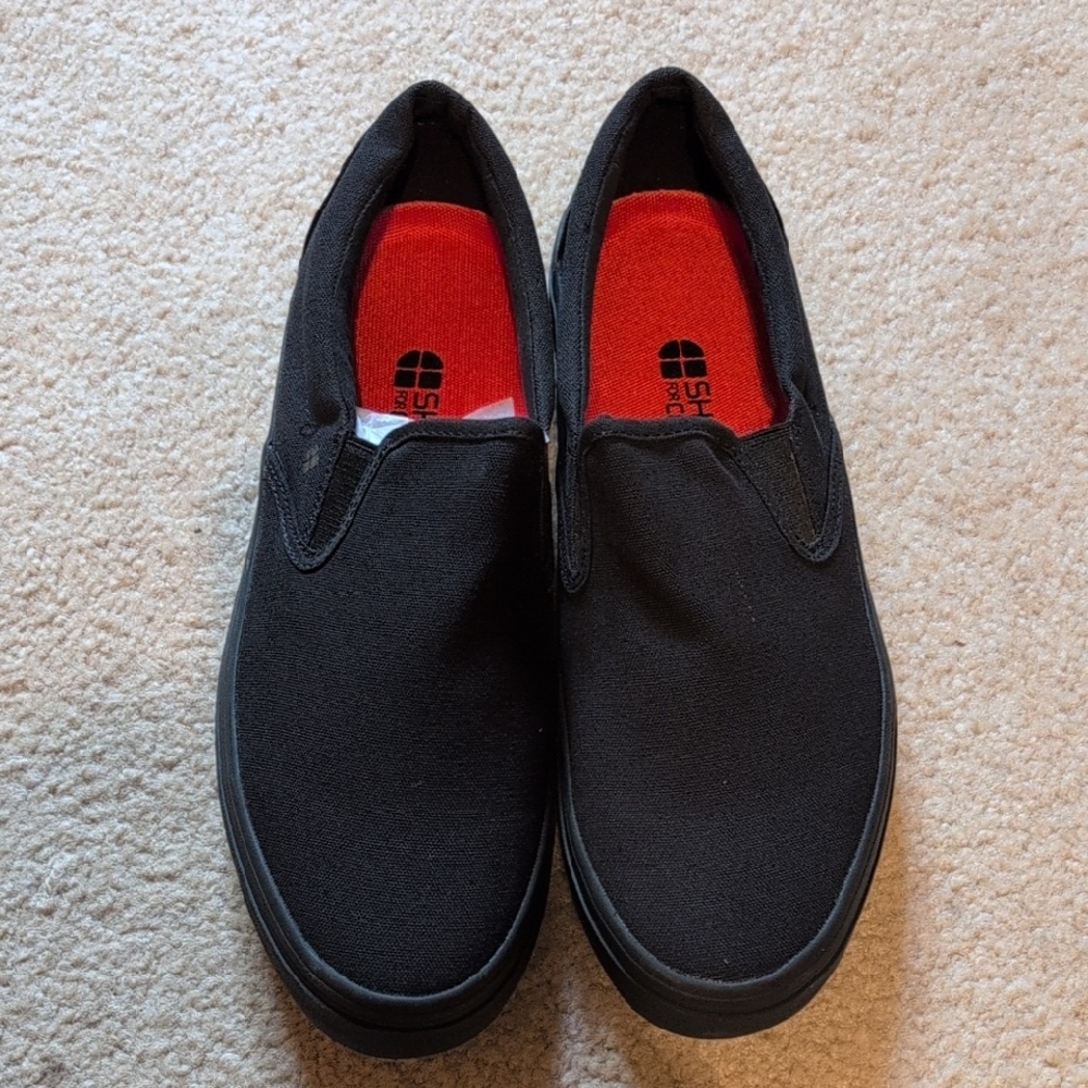 Shoes For Crews Black Slip On Sneakers Mens Size 9